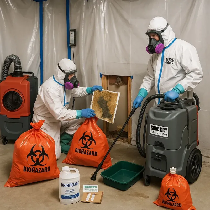 Contaminated Water Handling Protocols process in Mentor, OH