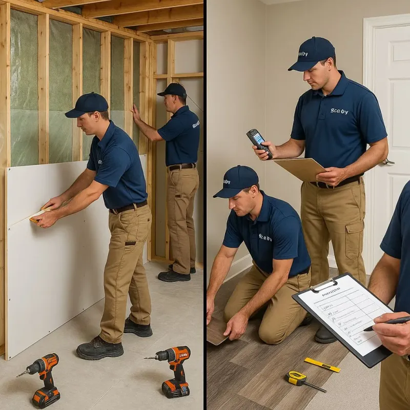 Repairs and Reconstruction process in Mentor, OH